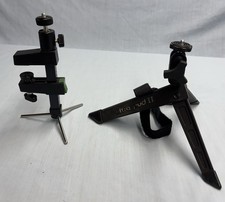 2 Compact Tripod/clamps For Cameras