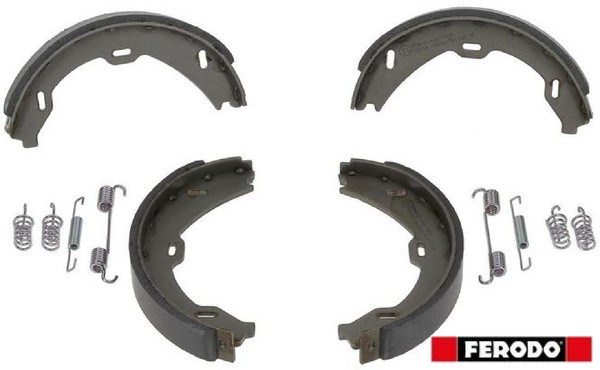 Ferodo FSB4307 Bremsbackensatz 4 Bremsbacken Trommelbremse FüR Mercedes-Benz-image