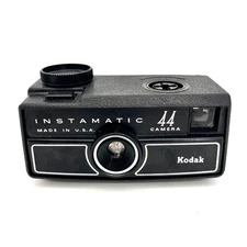 Kodak Instamatic 44 Camera Made In USA Black Vintage (UNTESTED)