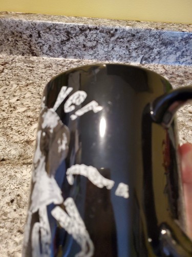 Big Dogs Sportswear Oversized Black Coffee Mug Who’s Yer Daddy Funny Mug - Picture 9 of 13
