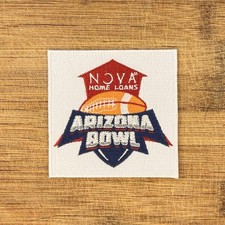 NOVA Arizona Bowl College Football 3x3in Embroidered Patch