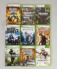 Xbox 360 Game (9) Lot  GTA Assassins Creed Call Of Duty Madden Guitar Hero ++