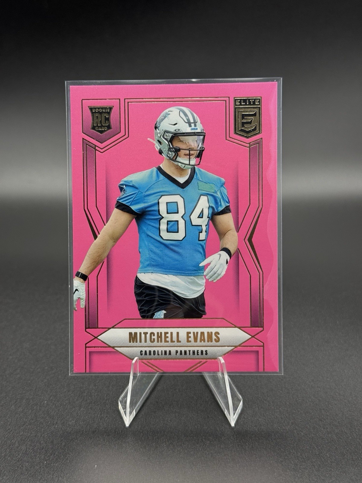 2025 Panini Donruss Elite - Rookies Mitchell Evans #194 Pink Ink (RC)
