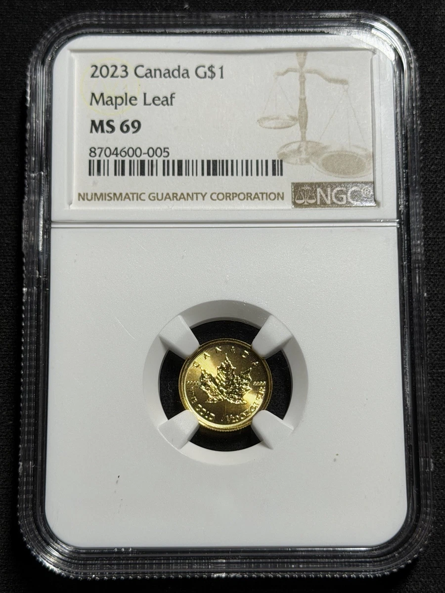 NGC Certified Canadian Maple Leaf Gold Bullion Coins for sale | eBay