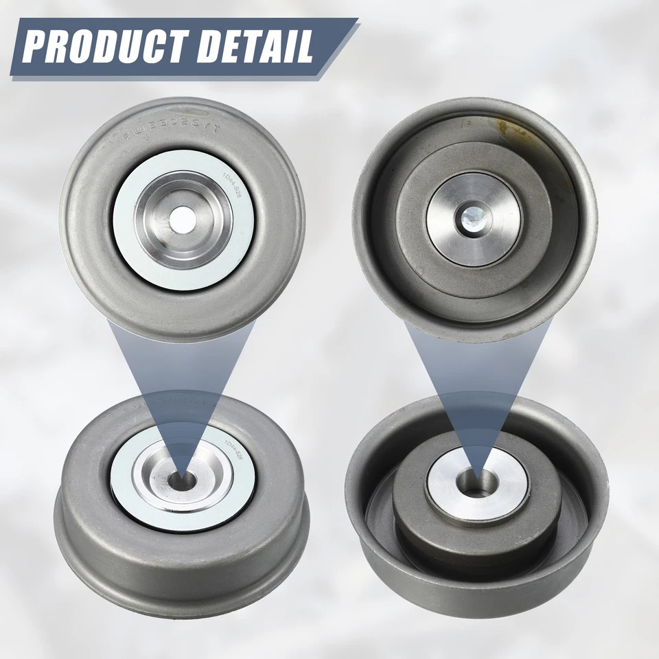 Pack (1) Drive Belt Idler Pulley Belt Idler for Mitsubishi Mirage 1997-2002 - Изображение 4 из 4