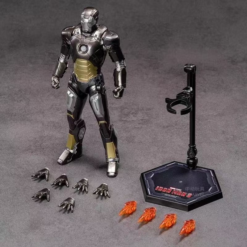 ZD TOYS War Machine MK12 Mark12 Iron Man 3 Series 1/10 Action Figure ...