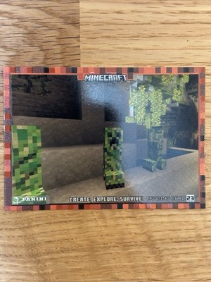 Panini Minecraft Create Explore Survive 2023 Mob-Angriff Nr.23 Base Card
