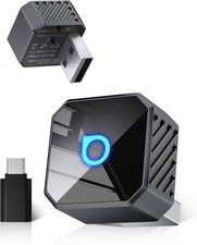 OTTOCAST Mini Pot 2025 2-in-1 Wireless CarPlay/Android Auto Adapter, 5GHz WiFi