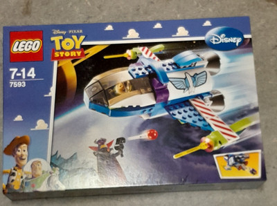 LEGO  Disney  Toy Story  7593 Buzz' Star Command-Raumschiff NEU ungeöffn. RAR