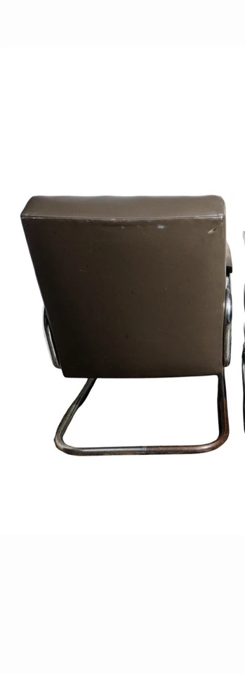 Sillón Thonet Kem Weber estilo máquina edad cromo ~ Midcentury moderno Foto 4 de 4