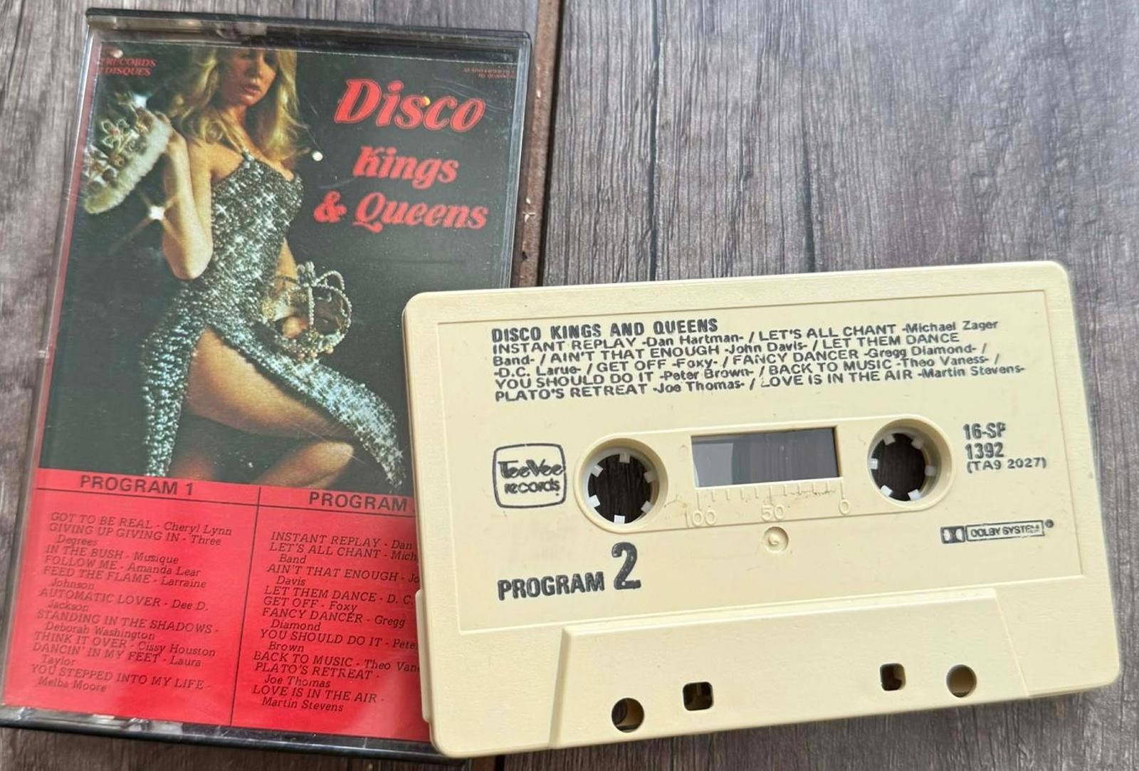 Various - Disco Kings and Queens Cassette Tape VG+ C20