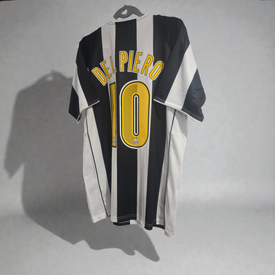 JUVENTUS FC 04-05 Home - RETRO - Football Soccer - DEL PIERO #10