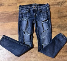 American Eagle Outfitters Women's Jegging Jeans, Size 8, Super Stretch