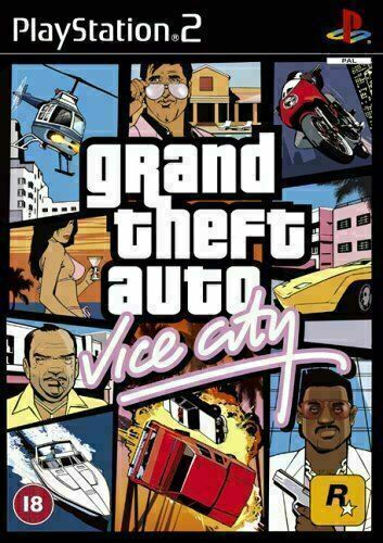 Grand Theft Auto Vice City Sony Playstation 2 PS2 Videospiel mit Handbuch - Bild 1 von 1