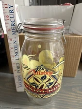 Arizona Pistachio Company Large Glass Mason Jar Vintage 10” Tall