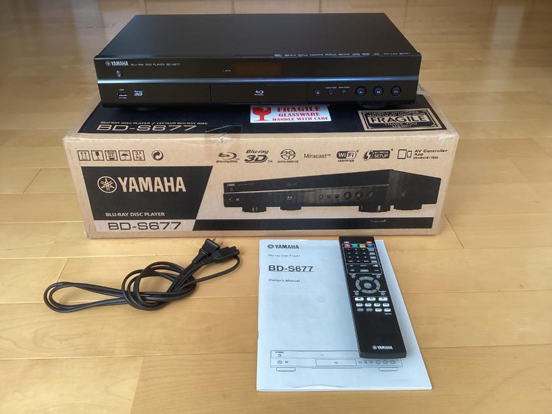 Yamaha Sacd Compatible Blu-Ray Player Bd-S677 High