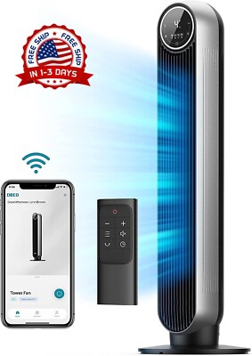 Ventilador de Torre con Control Remoto Oscilante Dormitorio