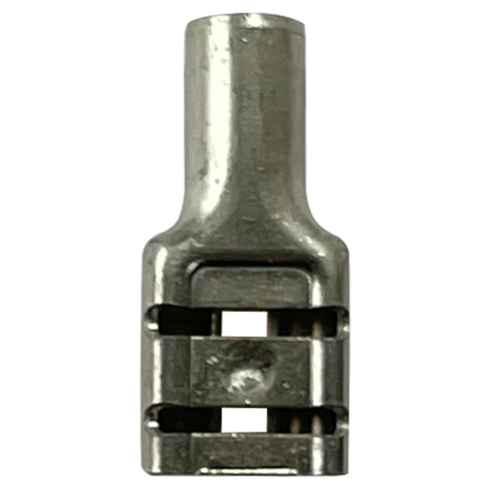 (200) Non Insulated Female 12-10 Gauge Quick Disconnect .250" Terminal Connector - Image 4 of 4