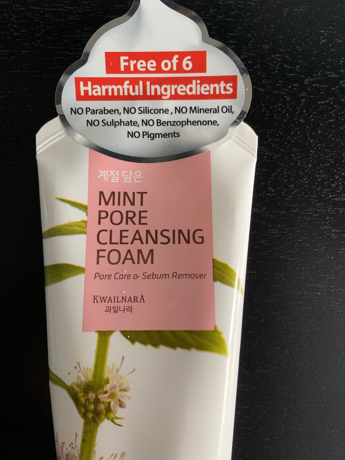 mint pore cleansing foam