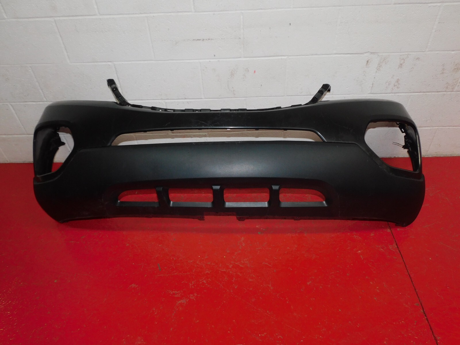 Primed Front Upper Bumper Cover For 2011-2013 Kia Sorento (Non-Sport, Part 865111U000)