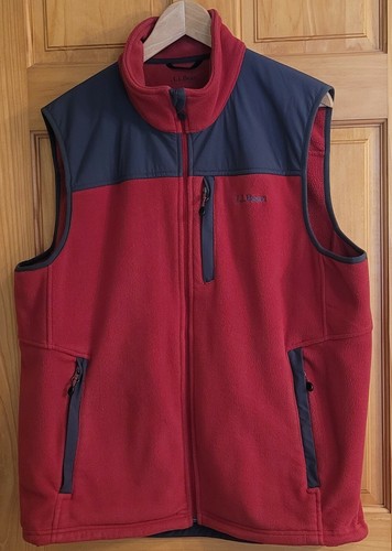 LL BEAN FULL ZIP FLEECE POLARTEC WIND 