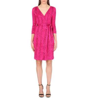 Dvf Pink Dress Diane Von Frstenberg DVF Carrie Dress Hot Pink Sleeveless Shift Dvf Pink Dress Diane Von Frstenberg DVF Carrie Dress Hot Pink Sleeveless Shift