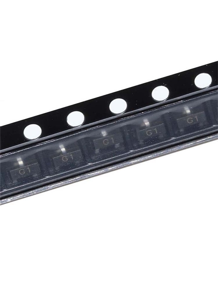 2N5551 G1 MMBT5551 180 V, 600 MA NPN SMD Transistors Sot 23 - Foto 3