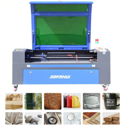 Autofokus-Lasergravur-Schneidemaschine 60W 80W 100W 130W Co2 DE