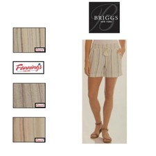 Briggs NY Women's Pull-On High Waist Perfect Summer Shorts | F31