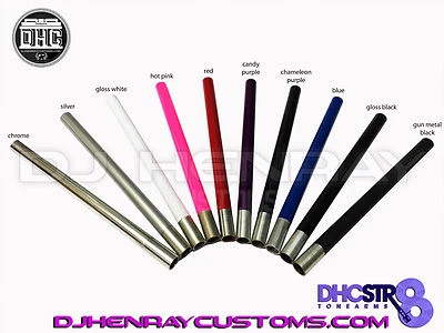 TECHNICS DHC DHC STR8 TONE ARM tube DIY for Technic 1200's series choose color powder coat