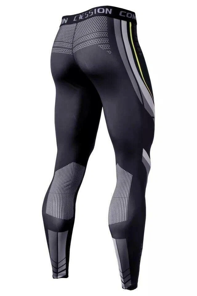 Ropa Deportiva Para Hombres De Gimnasio Leggins Para Entrenamiento Licras | eBay