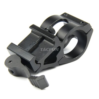 TACFUN Quick Release 1'' Offset Picatinny/Weaver Rail Mount