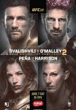 UFC 316 Fight Poster 11x17 Inches - Merab vs Sean O'Malley 2 - NEW USA