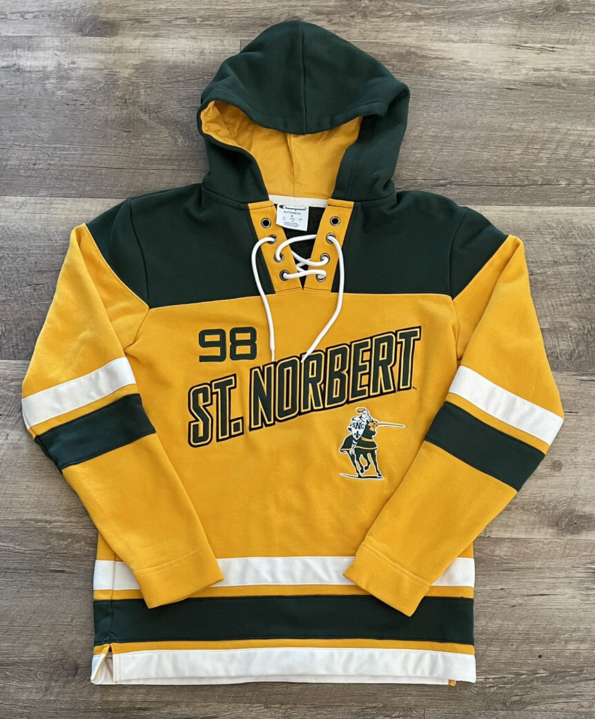 St. Norbert College Champion Hoodie Sweatshirt Hockey… Gem