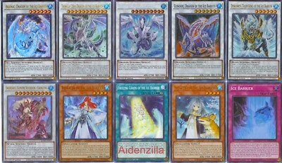 Yugioh Ice Barrier Deck - Trishula Dewloren Dragite Revealer Chengying  Freezing | eBay