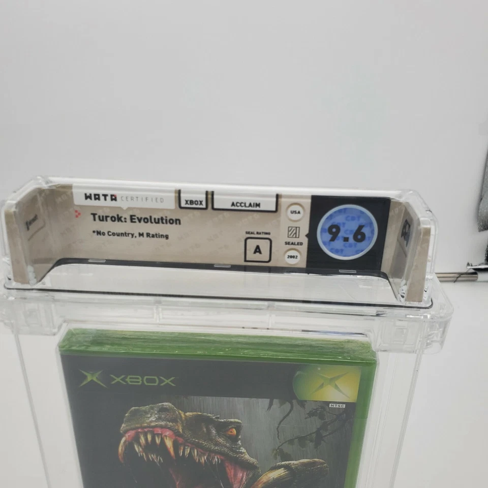2002 Turok: Evolution (XBOX) Factory Sealed Wata Graded A 9.6 Free Fast Shipping - Image 2 of 4