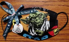 2020 MASK Christmas Ornament Handmade Disney STAR WARS YODA Inspired