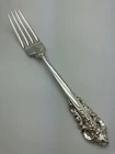 Wallace Grande Baroque Sterling Silver Fork 7.5"