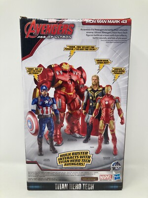 Marvel Avengers 12 inch New Iron Man, Spiderman, Thor, Ant Man