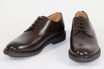 BOSS Schuhe, Mod. Tunley_Derb_pp, Gr.42 / UK 8, Made in Portugal, Dark Brown