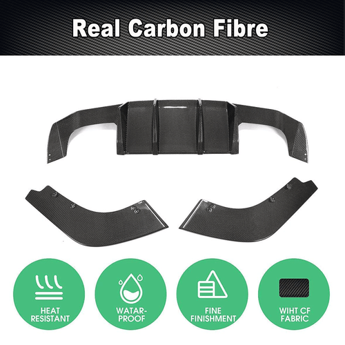 Per BMW 2 Coupe F87 M2 2015-2019 Diffusore Posteriore Carbonio Diffusore Spoiler Attacco Posteriore - Foto 6 di 12