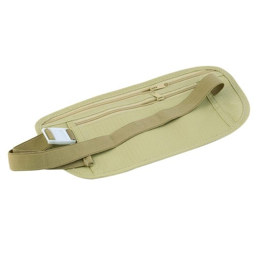 Waist Belt Bag Travel Pouch For Hidden ID Passport Security Money