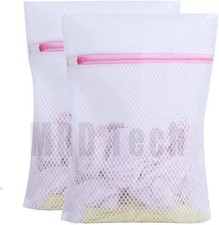 GOGOODA Delicates Laundry Bags - 3 Pack Fine Mesh Wash Bags For Bras, Lingerie, Socks