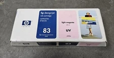 HP C4945A Genuine Ink Cartridge HP 83 Light Magenta Ink 680ml in Box 2016 Exp.