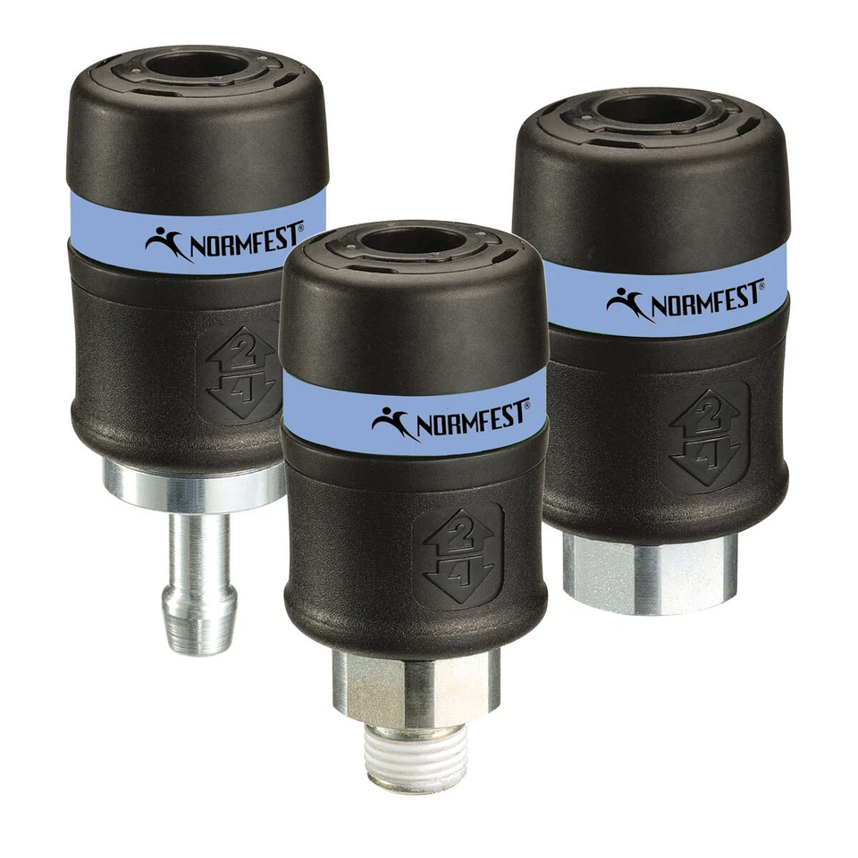 Normfest Druckluftkupplung Sicherheitskupplung Druckluftsicherheitskupplung