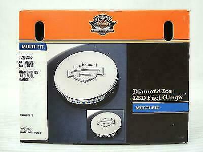 Harley-Davidson OEM Fuel Gauge, 2-Inch, Backlit, Part #74708-09, Genuine