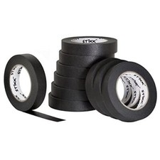 10 Pack 1" inch x 60yd STIKK Black Painters Tape 14 Day Easy Removal Trim Edge