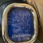 Vintage Lowenbrau Beer Lighted Sign 17"x 15" Man Cave Light Works Great — photo 7