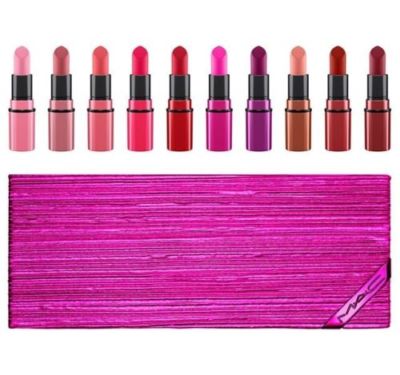 最終値下げMAC Shiny pretty things lip kit MAC Cosmetics Shiny Pretty Things LIP KIT 10 Mini Lipsticks