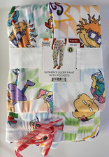 Rugrats Women's Sleep Jogger With Pockets Nickelodeon Size M 8-10 . New